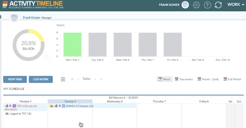 Log Work Work module 2.gif